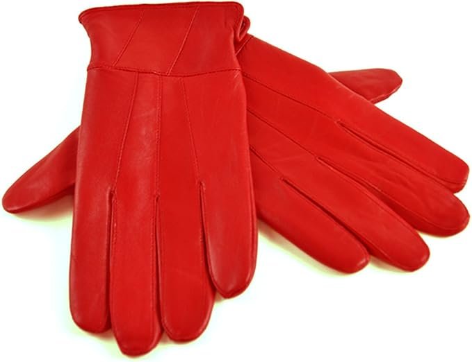 red gloves