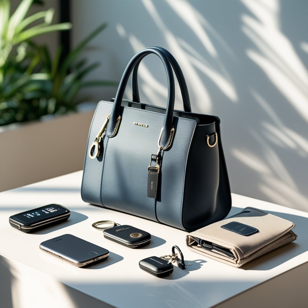 Handbag and accessories