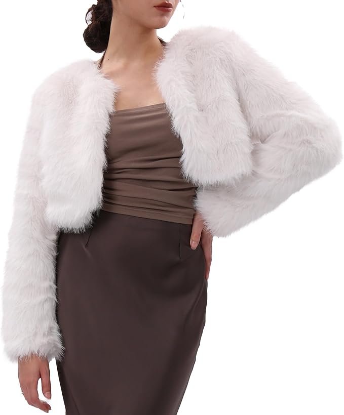 White Fur Coat